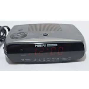 Philips‎ Magnavox AJ3080 AM FM Digital Alarm Clock Radio Red LED Display Works